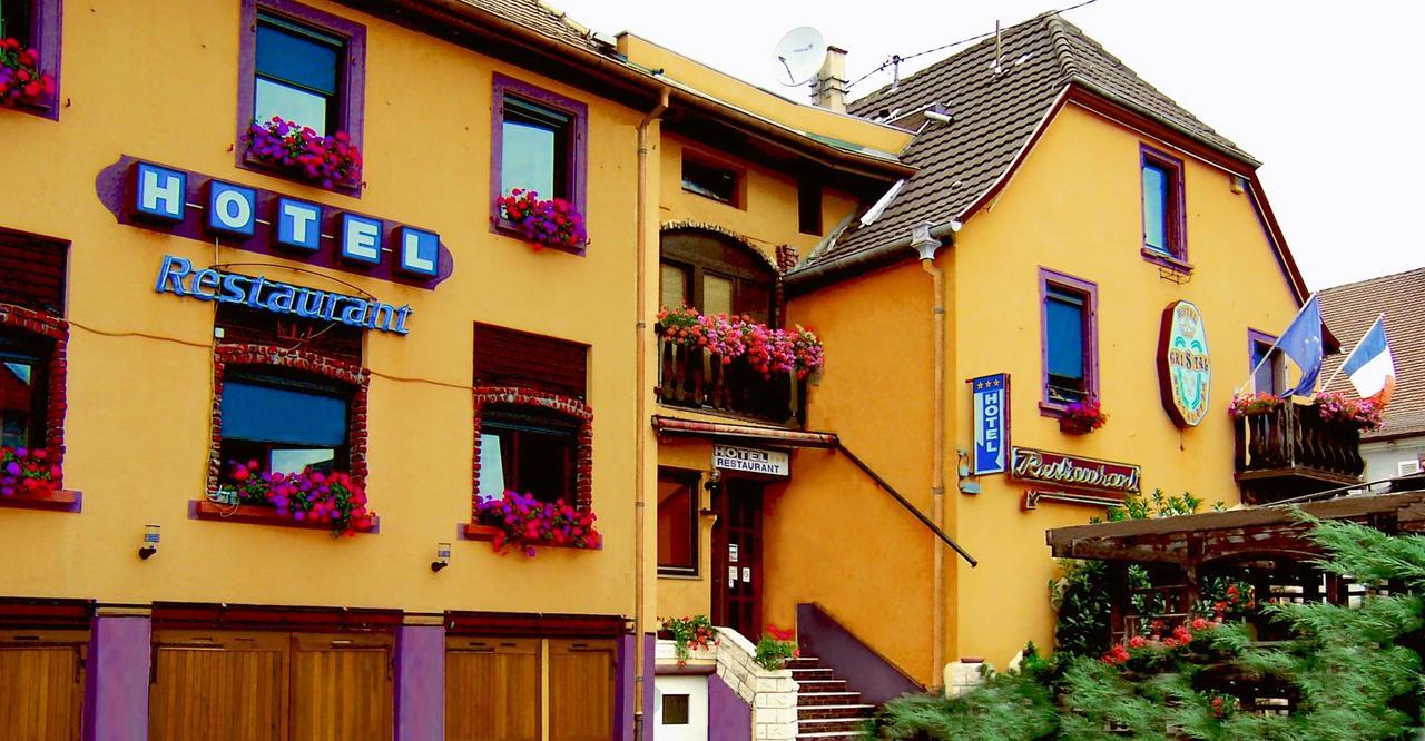 Hotel Restaurant Cristal Wintzenheim Bagian luar foto